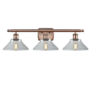 Orwell - 100W 3 LED Bath Vanity-8 Inch Tall and 28.38 Inch Wide - 1426145