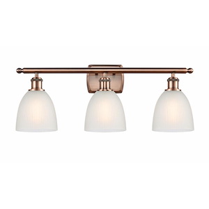 Castile - 3 Light Bath Vanity-10 Inch Tall and 26 Inch Wide - 1425731