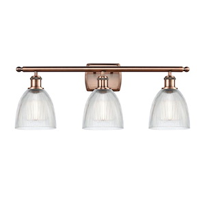 Castile - 3 Light Bath Vanity-10 Inch Tall and 26 Inch Wide - 1289627