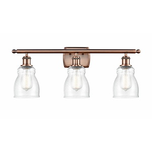 Ellery - 3 Light Bath Vanity In Nautiical Style-9 Inches Tall and 26 Inches Wide - 1289606