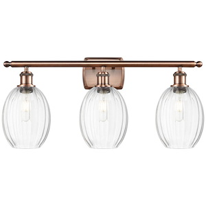 Preston - 3 Light Bulb Shade Bath Vanity-11.75 Inch Tall and 26.25 Inch Wide - 1387712