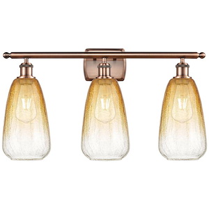 Brookhaven Almond - 3 Light Bath Vanity-14 Inch Tall and 26 Inch Wide - 1387698