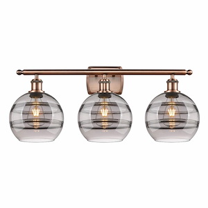 Rochester - 3 Light Bath Vanity In Industrial Style-10.88 Inches Tall and 28 Inches Wide - 1330133