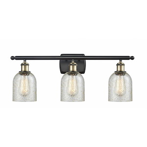 Caledonia - 3 Light Bath Vanity In Industrial Style-12 Inches Tall and 26 Inches Wide - 1289597