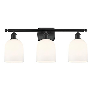 Bella - 3 Light Bath Vanity In Industrial Style-10.5 Inches Tall and 25.5 Inches Wide - 1330141