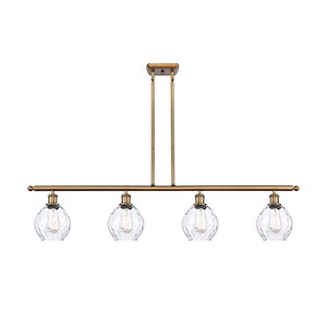 Waverly - 100W 4 LED Stem Hung Island-9 Inch Tall and 48 Inch Wide - 1425829
