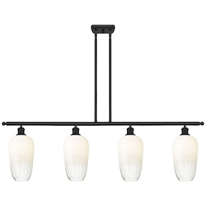 Brookhaven Flute - 4 Light Stem Hung Island-15.5 Inch Tall and 48 Inch Wide - 1387779