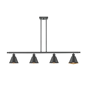 Smithfield - 100W 4 LED Stem Hung Island-8 Inch Tall and 48 Inch Wide - 1425977