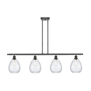 Waverly - 4 Light Stem Hung Island-12.5 Inch Tall and 48 Inch Wide - 1425815