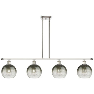Brookhaven Globe - 4 Light Stem Hung Island-10.63 Inch Tall and 48 Inch Wide - 1387757