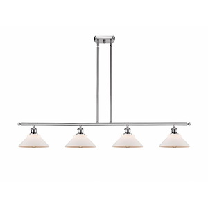 Orwell - 4 Light Stem Hung Island-7.5 Inch Tall and 48 Inch Wide - 1426177