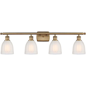 Brookfield - 4 Light Bath Vanity-10.38 Inch Tall and 35.75 Inch Wide - 1289638