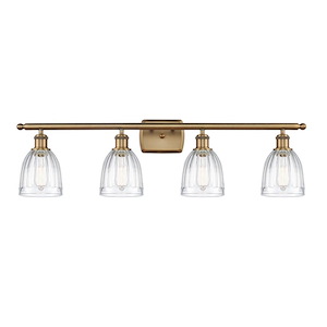 Brookfield - 4 Light Bath Vanity-10.38 Inch Tall and 35.75 Inch Wide - 1428045