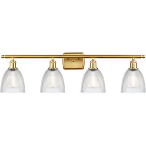 Castile - 100W 4 LED Bath Vanity-10 Inch Tall and 36 Inch Wide - 1426034