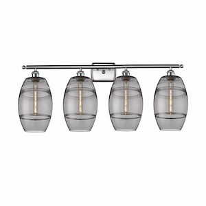 Vaz - 4 Light Bath Vanity In Industrial Style-10.88 Inches Tall and 38 Inches Wide - 1330175