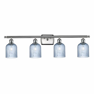 Bridal Veil - 4 Light Bath Vanity-10 Inch Tall and 35 Inch Wide - 1364639