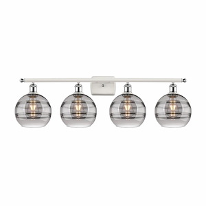 Rochester - 4 Light Bath Vanity In Industrial Style-10.88 Inches Tall and 38 Inches Wide - 1330158