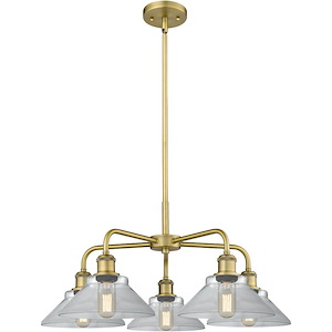 Orwell - 5 Light Chandelier-12.5 Inch Tall and 26.38 Inch Wide - 1425953