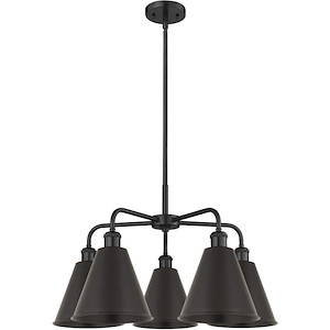 Berkshire Metal - 5 Light Chandelier-15.5 Inch Tall and 26 Inch Wide - 1425955