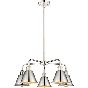 Ballston - 5 Light Chandelier-13 Inch Tall and 24.5 Inch Wide - 1425820