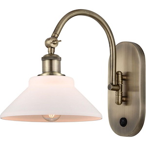 Orwell - 1 Light Adjustable Swing Arm Wall Sconce-10.5 Inch Tall and 8.38 Inch Wide - 1426070