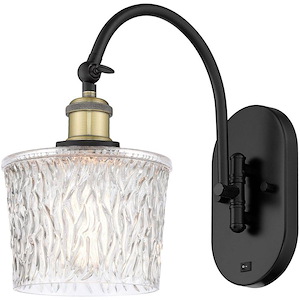 Niagara - 1 Light Adjustable Swing Arm Wall Sconce-12 Inch Tall and 6.5 Inch Wide - 1426045