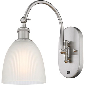 Castile - 1 Light Adjustable Swing Arm Wall Sconce-12.5 Inch Tall and 6 Inch Wide - 1425853