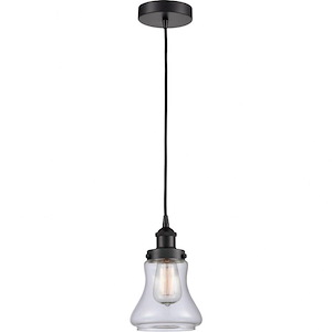 Bellmont - 1 Light Mini Pendant In Industrial Style-10 Inches Tall and 6.25 Inches Wide - 1094020