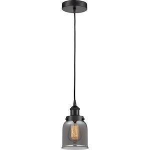 Bell - 1 Light Mini Pendant In Industrial Style-10 Inches Tall and 5 Inches Wide - 1094018