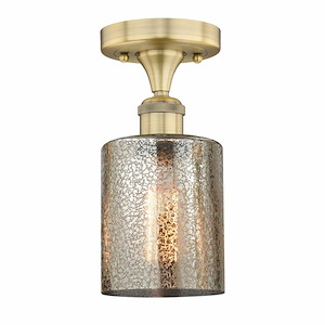 Cobbleskill - 1 Light Semi-Flush Mount-11 Inch Tall and 5 Inch Wide - 1426101