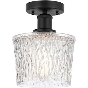 Niagara - 1 Light Semi-Flush Mount-10.5 Inch Tall and 6.5 Inch Wide - 1330216