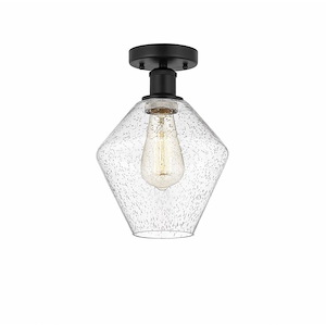 Cindyrella - 1 Light Semi-Flush Mount In Nautiical Style-11.25 Inches Tall and 8 Inches Wide - 1289724