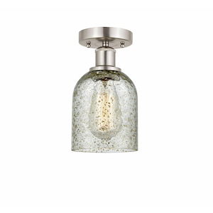 Caledonia - 1 Light Semi-Flush Mount In Industrial Style-9.75 Inches Tall and 5 Inches Wide - 1289641