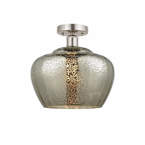 Fenton - 1 Light Flush Mount In Industrial Style-11.5 Inches Tall and 11 Inches Wide - 1289693