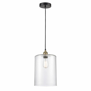 Cobbleskill - 1 Light Cord Hung Mini Pendant In Modern Style-15.75 Inches Tall and 9 Inches Wide - 1311288