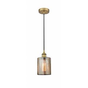 Cobbleskill - 1 Light Cord Mini Pendant-9 Inch Tall and 5 Inch Wide - 1426328