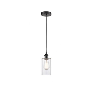 Clymer - 1 Light Cord Hung Mini Pendant In Modern Style-9.63 Inches Tall and 3.88 Inches Wide - 1289801
