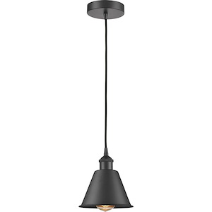 Smithfield - 100W 1 LED Cord Down Mini Pendant-7.5 Inch Tall and 6.5 Inch Wide - 1426324