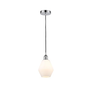 Cindyrella - 1 Light Mini Pendant In Industrial Style-10.25 Inches Tall and 6 Inches Wide - 1289833