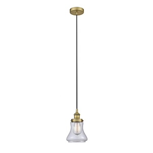 Bellmont - 1 Light Mini Pendant In Industrial Style-10 Inches Tall and 6.25 Inches Wide - 1289770