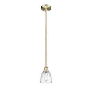 Brookfield - 1 Light Stem Hung Mini Pendant-8.88 Inch Tall and 5.75 Inch Wide - 1426541