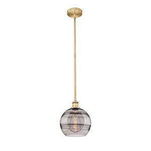 Rochester - 1 Light Stem Hung Mini Pendant In Industrial Style-11.13 Inches Tall and 10 Inches Wide - 1330285