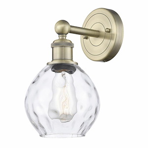 Waverly - 1 Light Wall Sconce In Industrial Style-11 Inches Tall and 6 Inches Wide - 1316762