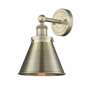 Appalachian - 1 Light Wall Sconce In Modern Style-11.63 Inches Tall and 8 Inches Wide - 1426567
