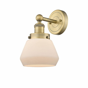Fulton - 1 Light Wall Sconce In Industrial Style-10 Inches Tall and 6.5 Inches Wide - 1316783