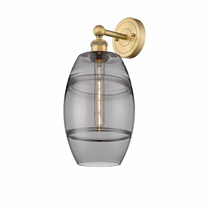 Vaz - 1 Light Wall Sconce In Industrial Style-12.13 Inches Tall and 8 Inches Wide - 1330278