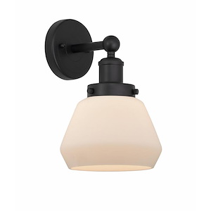 Fulton - 1 Light Wall Sconce In Industrial Style-10 Inches Tall and 6.5 Inches Wide - 1289800