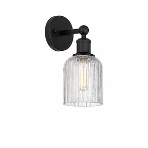 Bridal Veil - 1 Light Wall Sconce In Art Deco Style-11.25 Inches Tall and 5 Inches Wide - 1330326