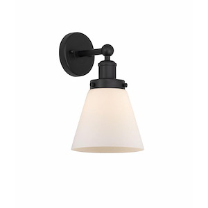 Cone - 1 Light Wall Sconce In Industrial Style-10 Inches Tall and 6.5 Inches Wide - 1289848