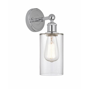 Clymer - 1 Light Wall Sconce In Art Deco Style-11.38 Inches Tall and 3.88 Inches Wide - 1289826